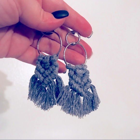 Handmade w/L♥️VE🆕Silver Double Looped 3mm Macrame - Picture 14 of 16